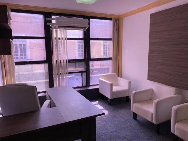 Vendo Sala (30m²) rua do sol centro mobiliada (oportunidade), com divisória para recepção. - Foto 3