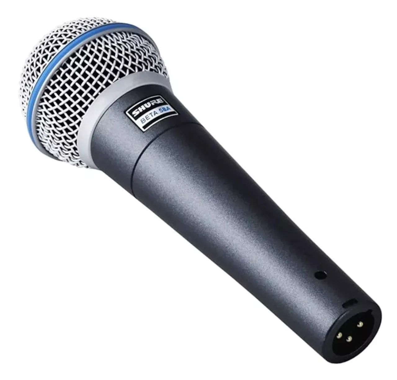 Microfone shure beta 58a dinâmico super cardioide original 