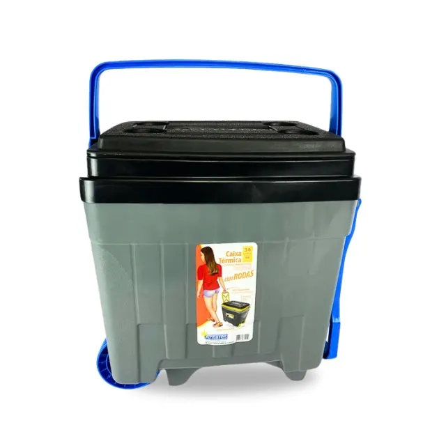 Cooler Caixa Térmica 34 L Com Alça Reforçada