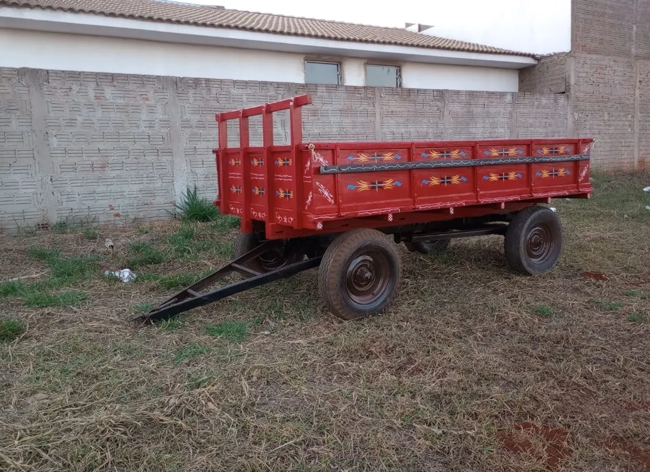 Vendo carreta agricola 4 rodas