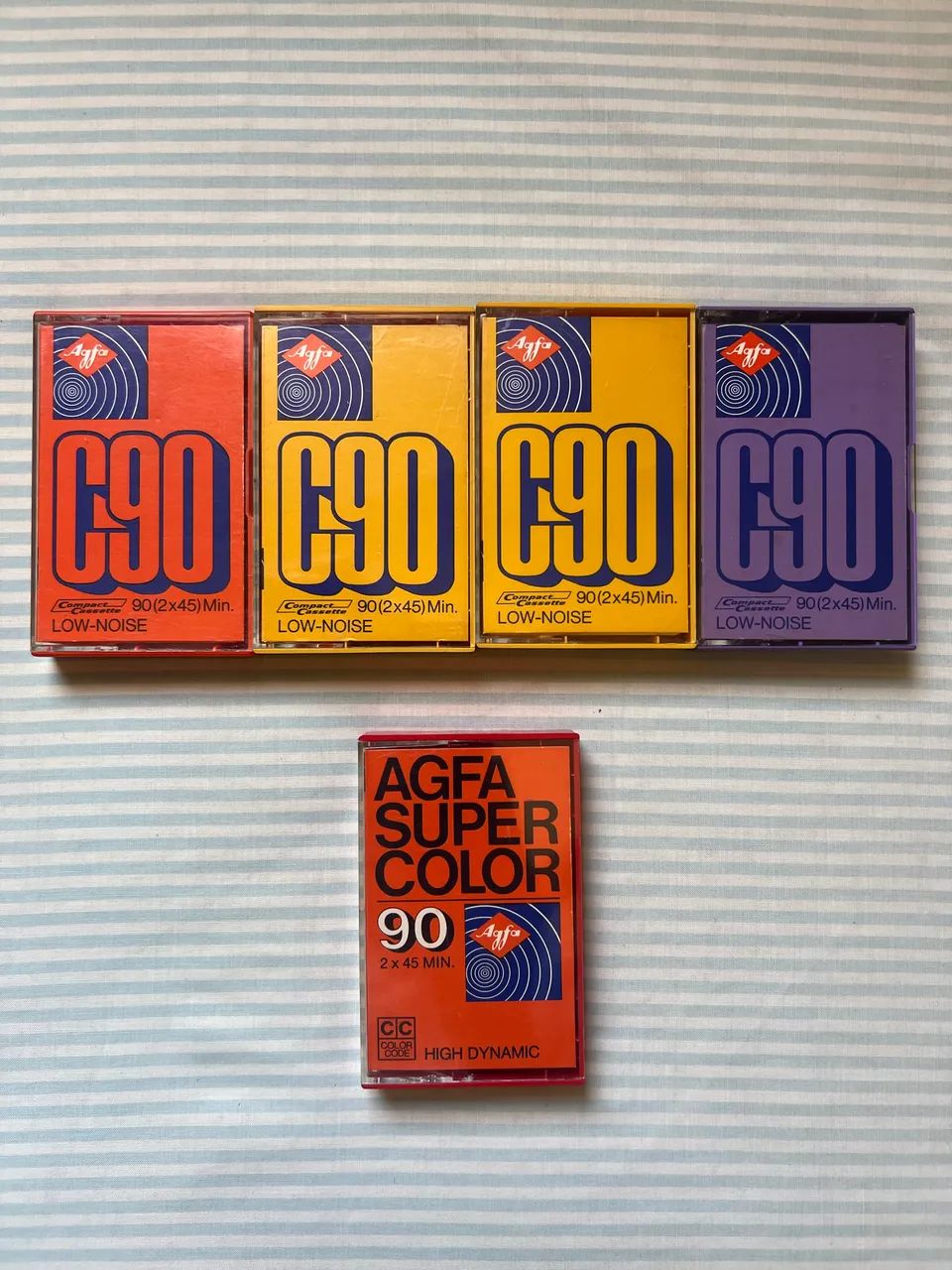 Lote fitas Cassete AGFA-GEVAERT (Raras) - Foto 5