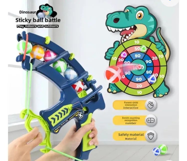 Arco e Flecha Infantil com Bolinhas Grudantes - Diversão Garantida! - Foto 2