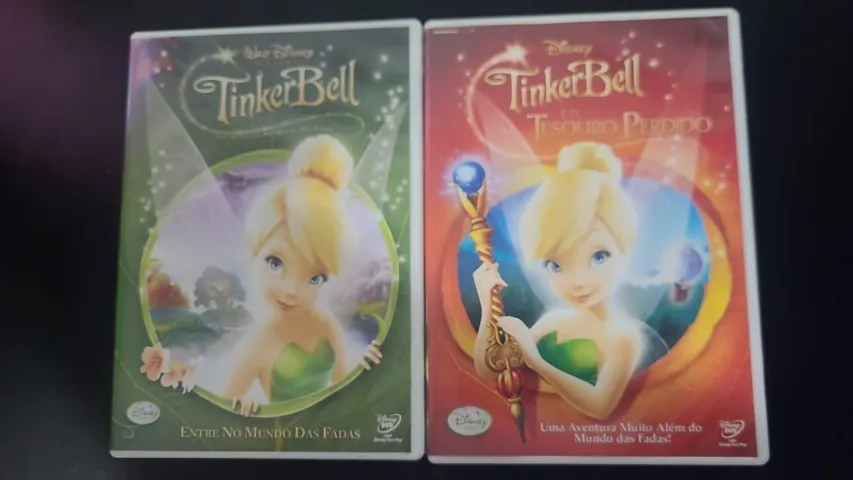 DVDs Tinker Bell 1 e 2