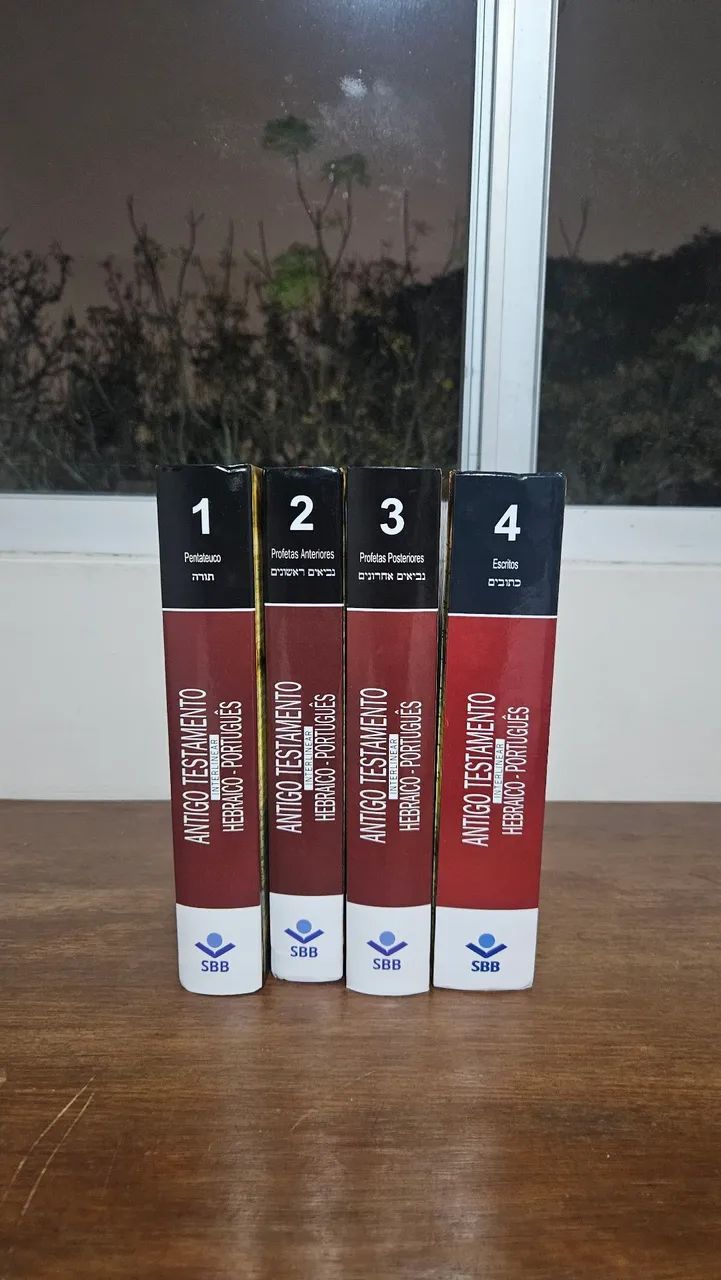 Kit Antigo Testamento Interlinear Hebraico-português