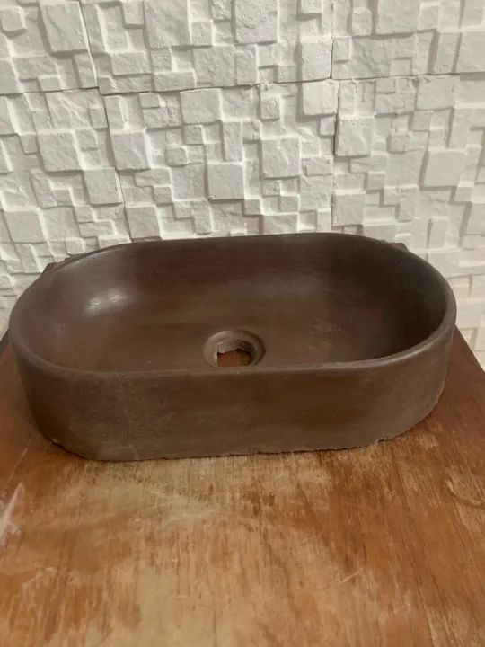 Cuba de sobrepor de concreto  - Foto 5