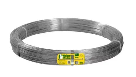  Arame Liso Ovalado 1000 Metros Para Cercas 700kg-Nelore