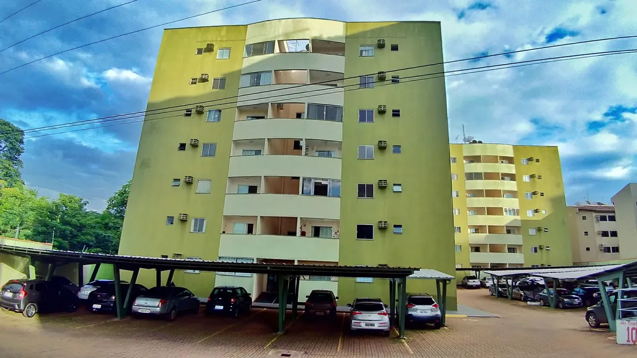 Apartamento mobiliado para locação no Condomínio Residencial Pinhais 1