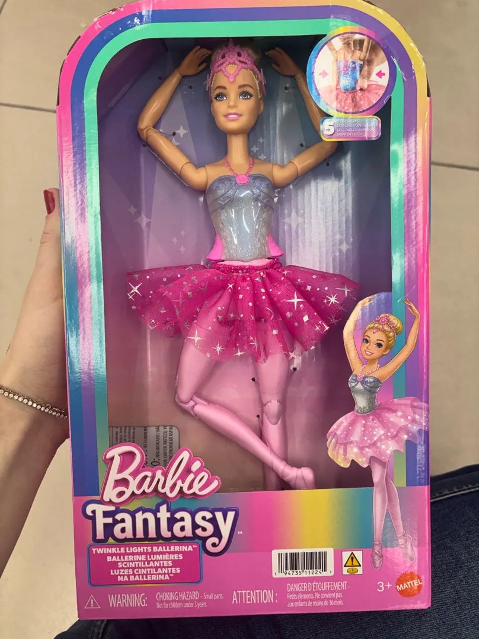 Boneca Barbie bailarina fantasy 