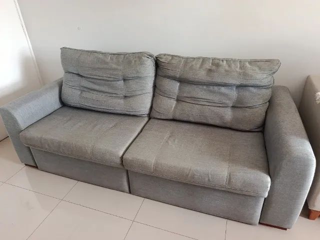 Sofá retrátil e inclinável TokStok