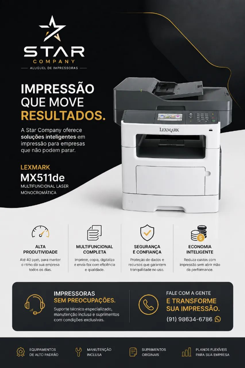 Aluguel de Impressoras