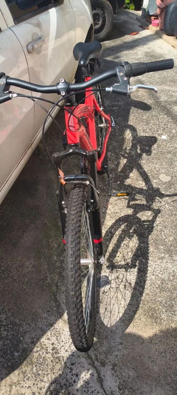 Bicicleta Mountain Aro 27 Rockrider - Foto 2