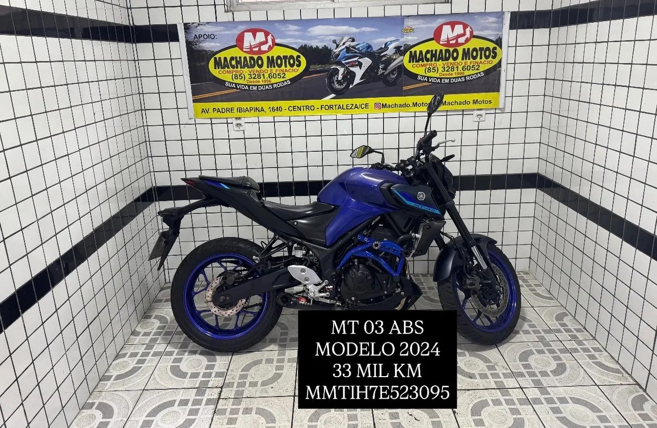 MT 03,com ABS,modelo 2024.