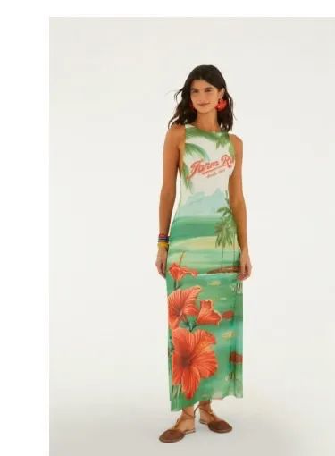 6 Vestidos FARM RIO Novos  - Foto 5