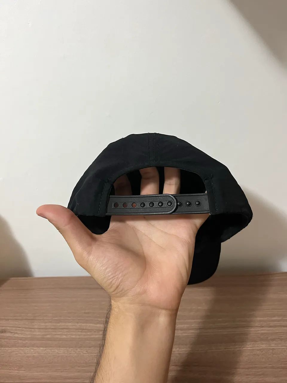 Boné Dboa Açaí Preto Sixpanel Poliamida  - Foto 4