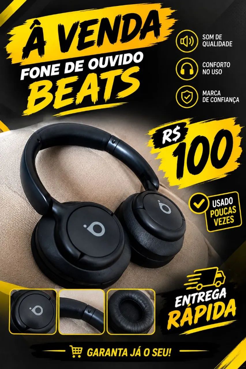 Fone Beats ,em ótimo Estado 