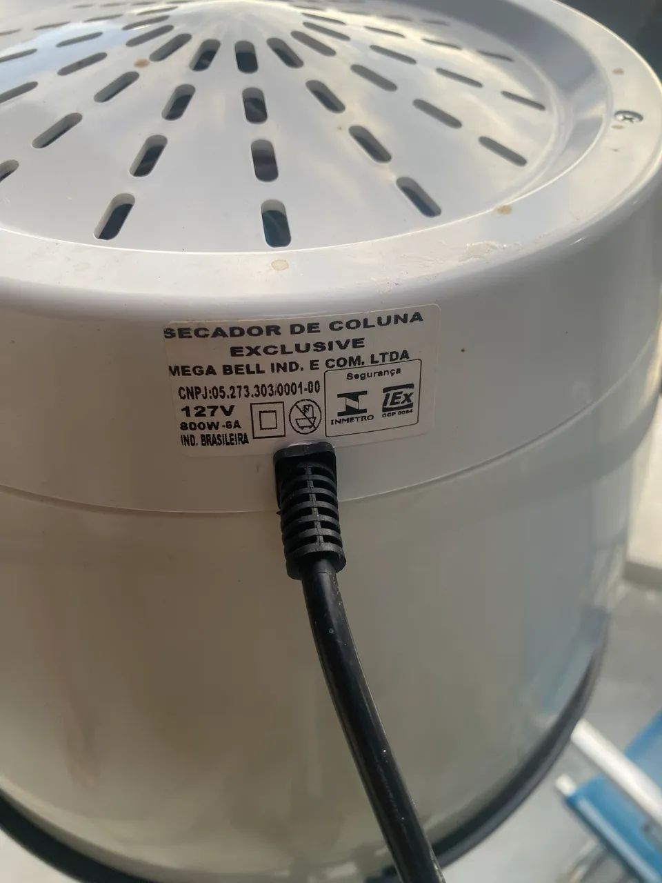 Vendo secador de coluna semi novo, mega bell 127V  - Foto 3
