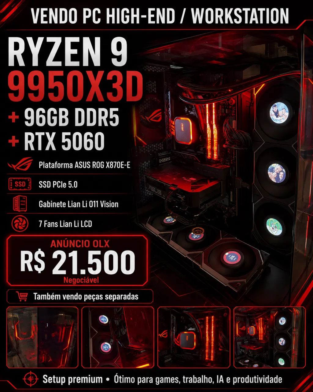 Pc gamer Asus rog