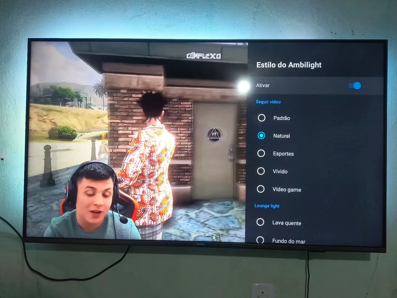 Smart Tv Philips 50 Polegadas - Foto 2