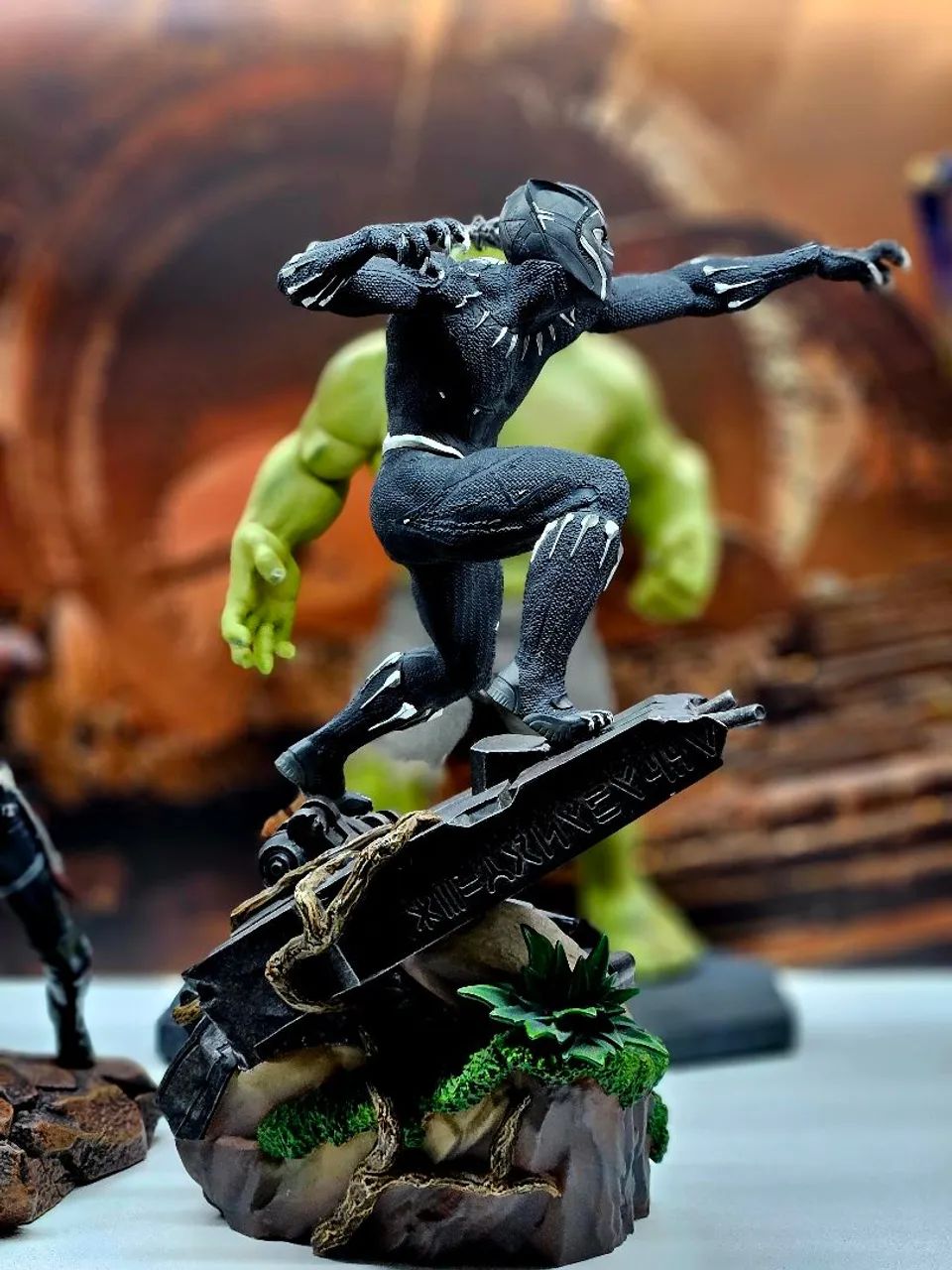 Estátua Pantera Negra (Black Panther) Art Scale 1/10 - Iron Studios<br> - Foto 2