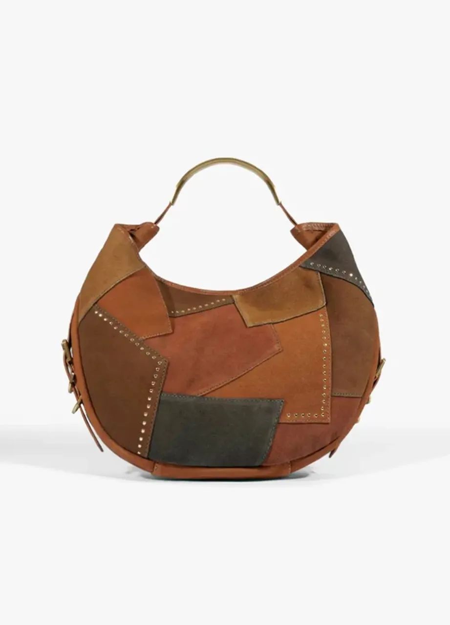 Bolsa Schutz Estilo Patchwork - Foto 2