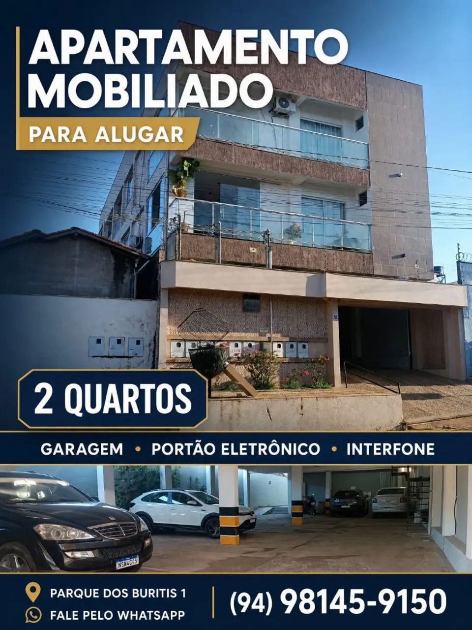 Alugo Apartamento Mobiliado
