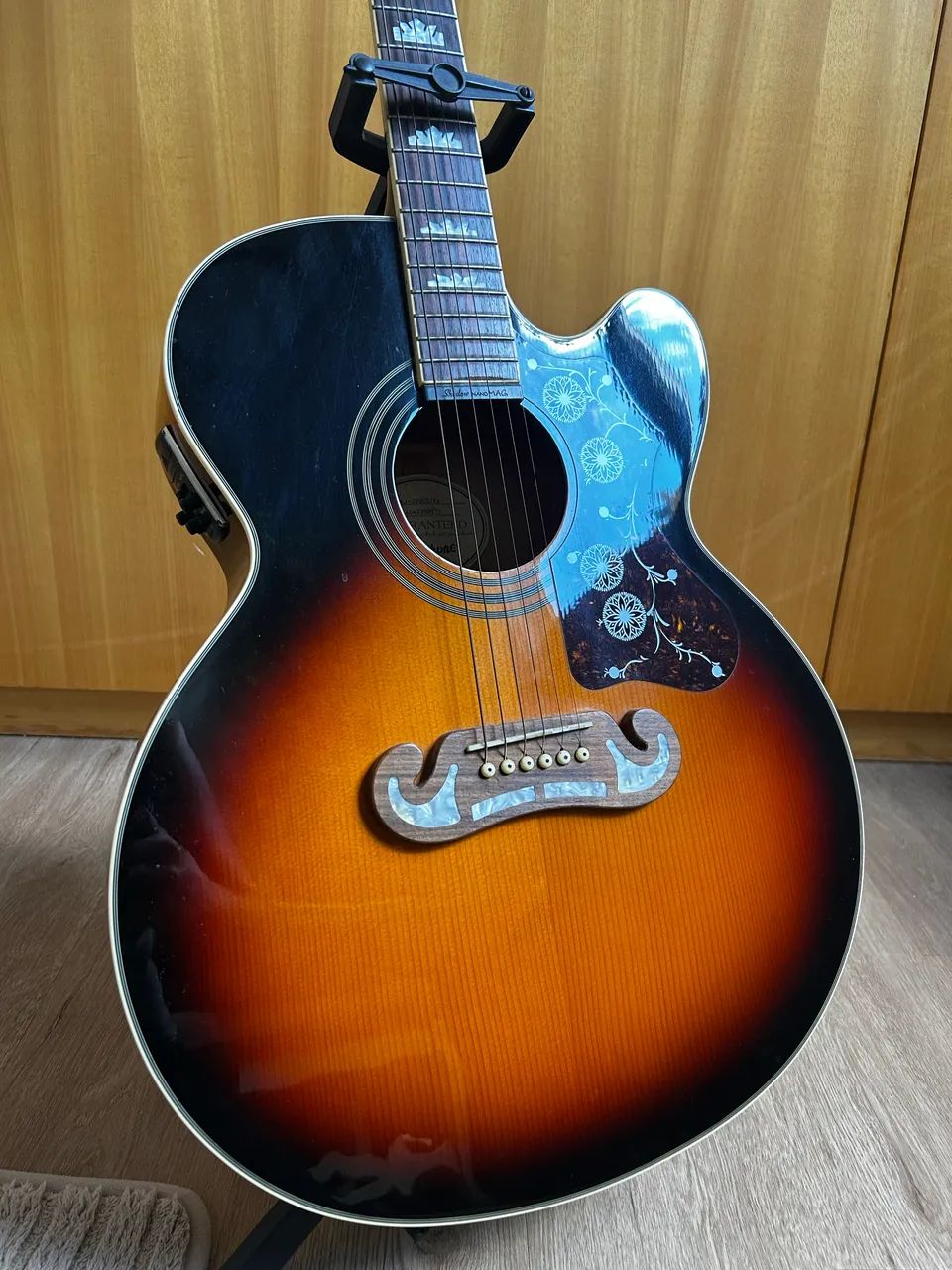 Violão Epiphone EJ200-CE Sunburst - Foto 3