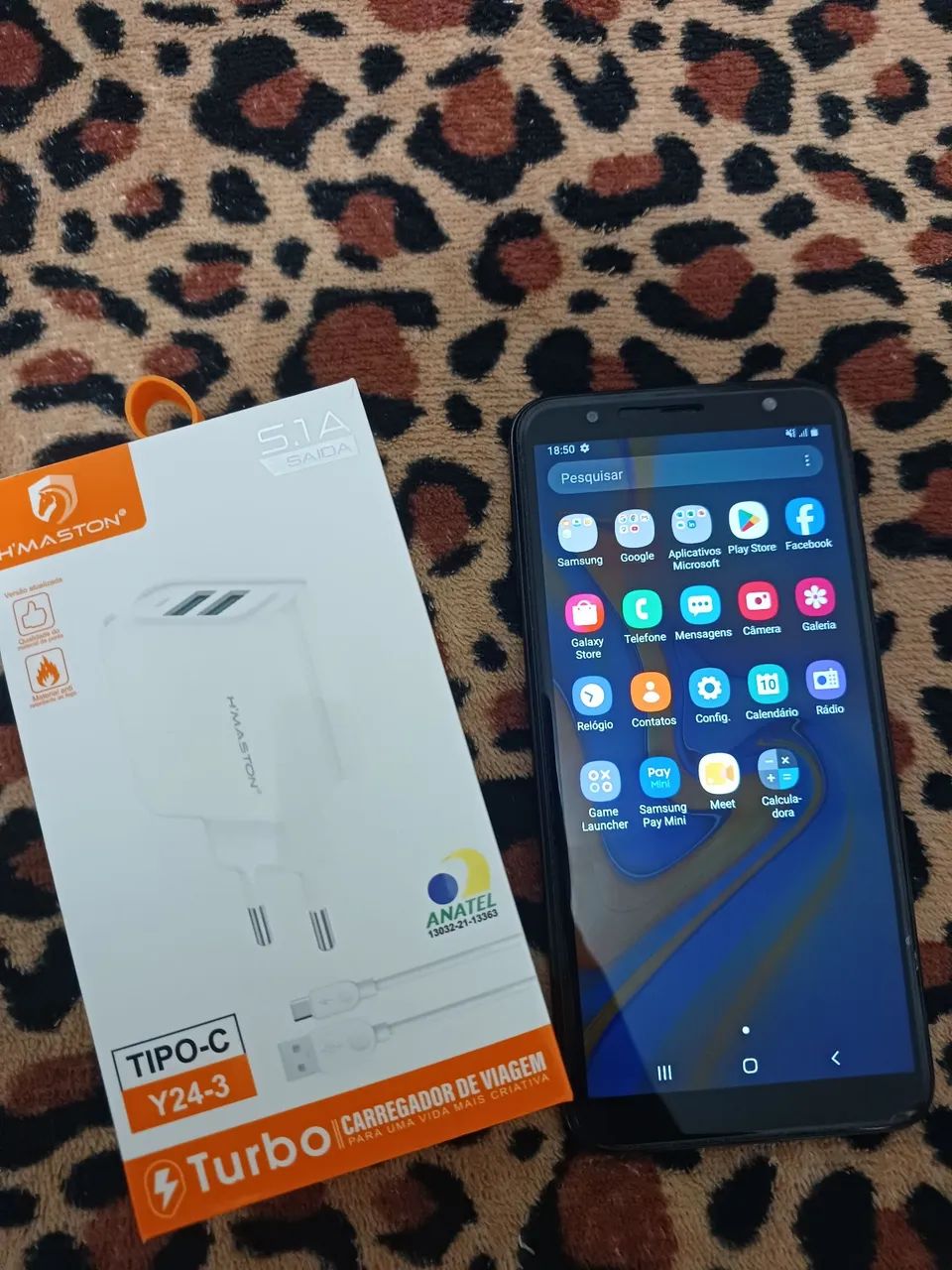 Celular Samsung 32GB, 2 chips com leitor de digital - Foto 4