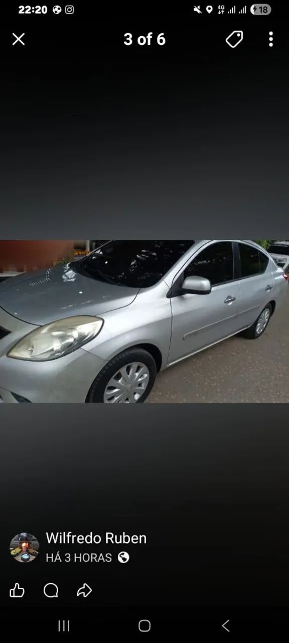 Nissan Versa 1.6 16V FLEX SV 4P MANUAL 2013