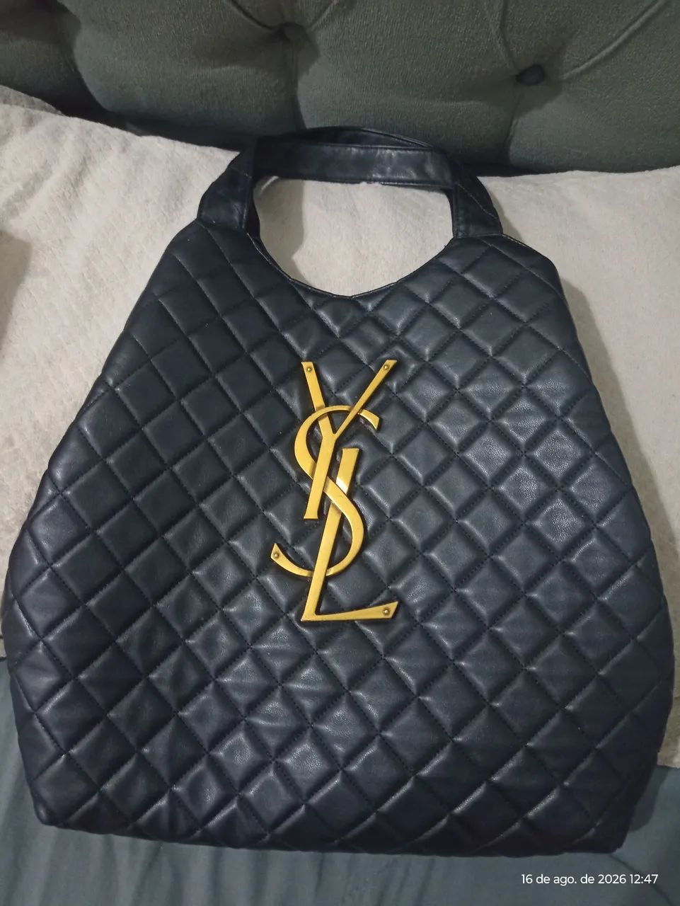 Bolsa Tote preta 