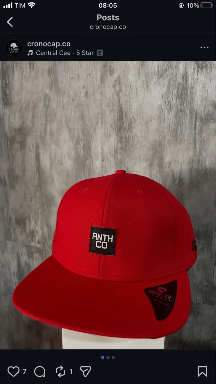 Boné premium Anth Co *NOVO* - Foto 5