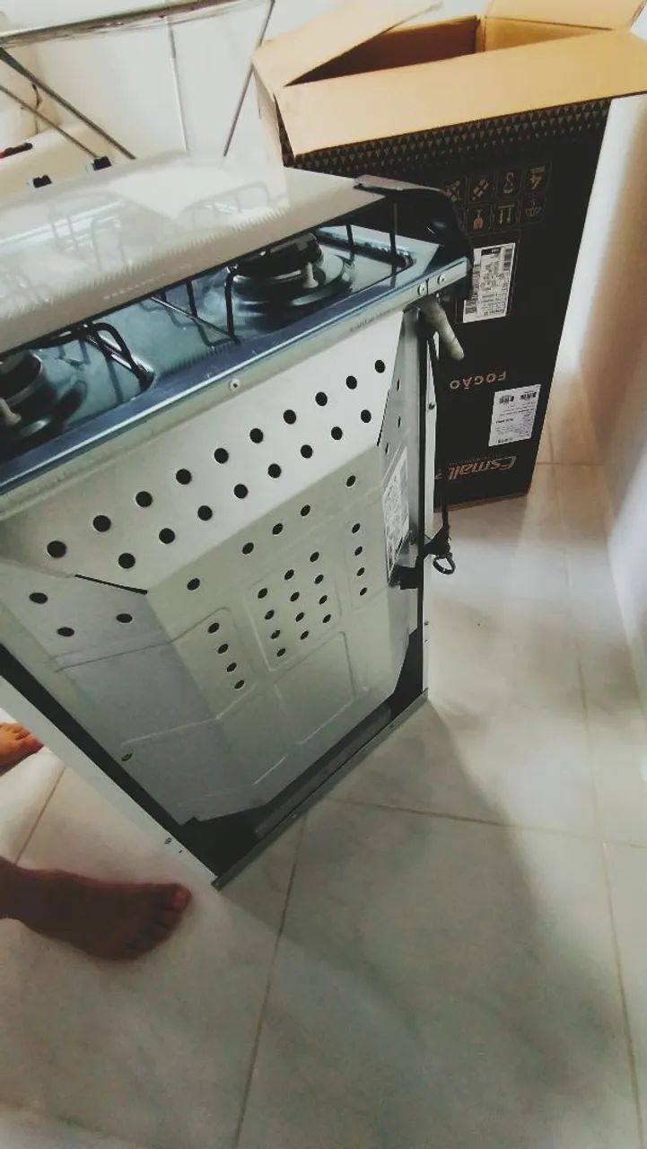 Fogão 4bocas automático  - Foto 4