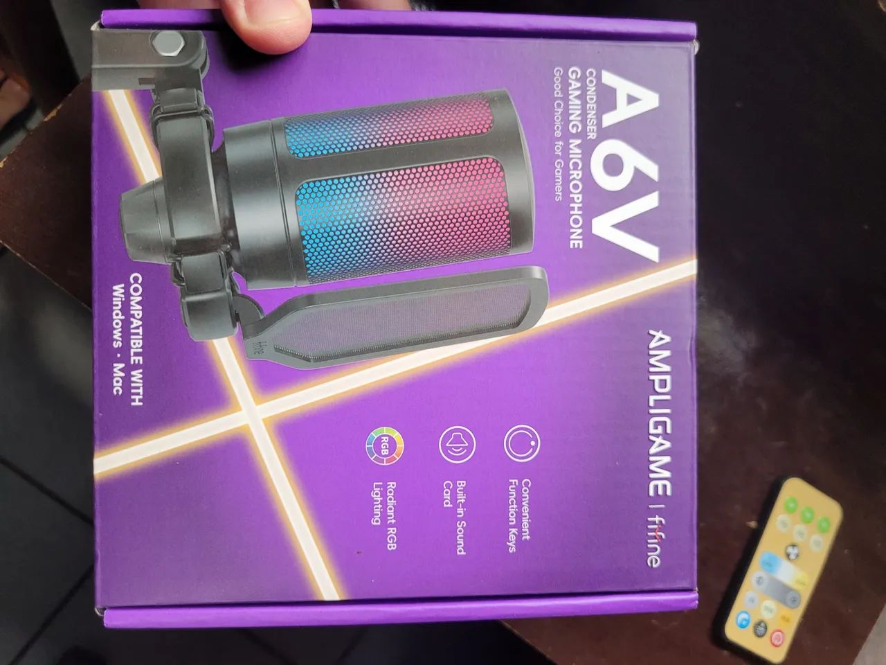 Microfone de mesa Fifine