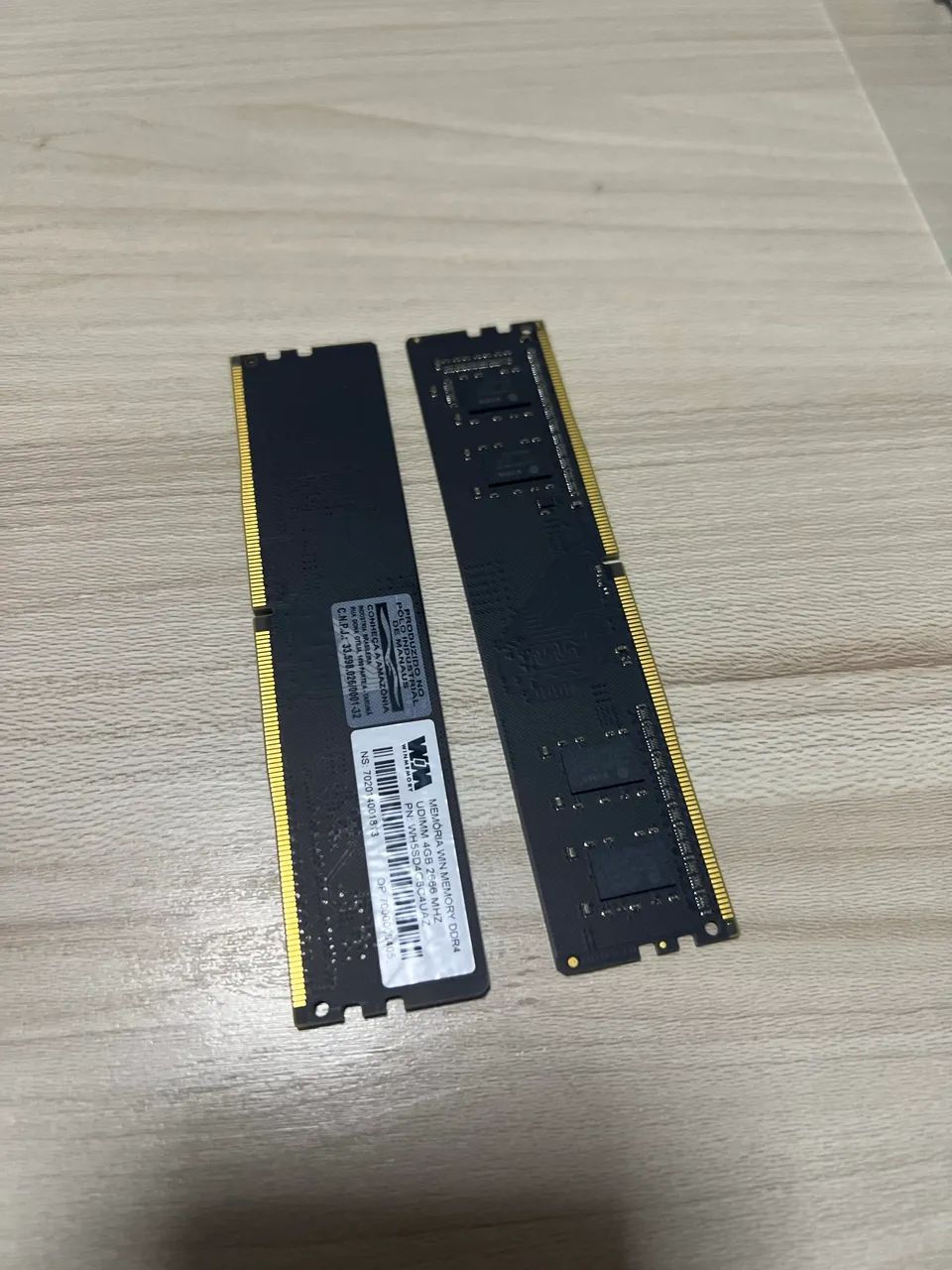Memória ddr4 2 pentes de 4gigas cada  - Foto 2