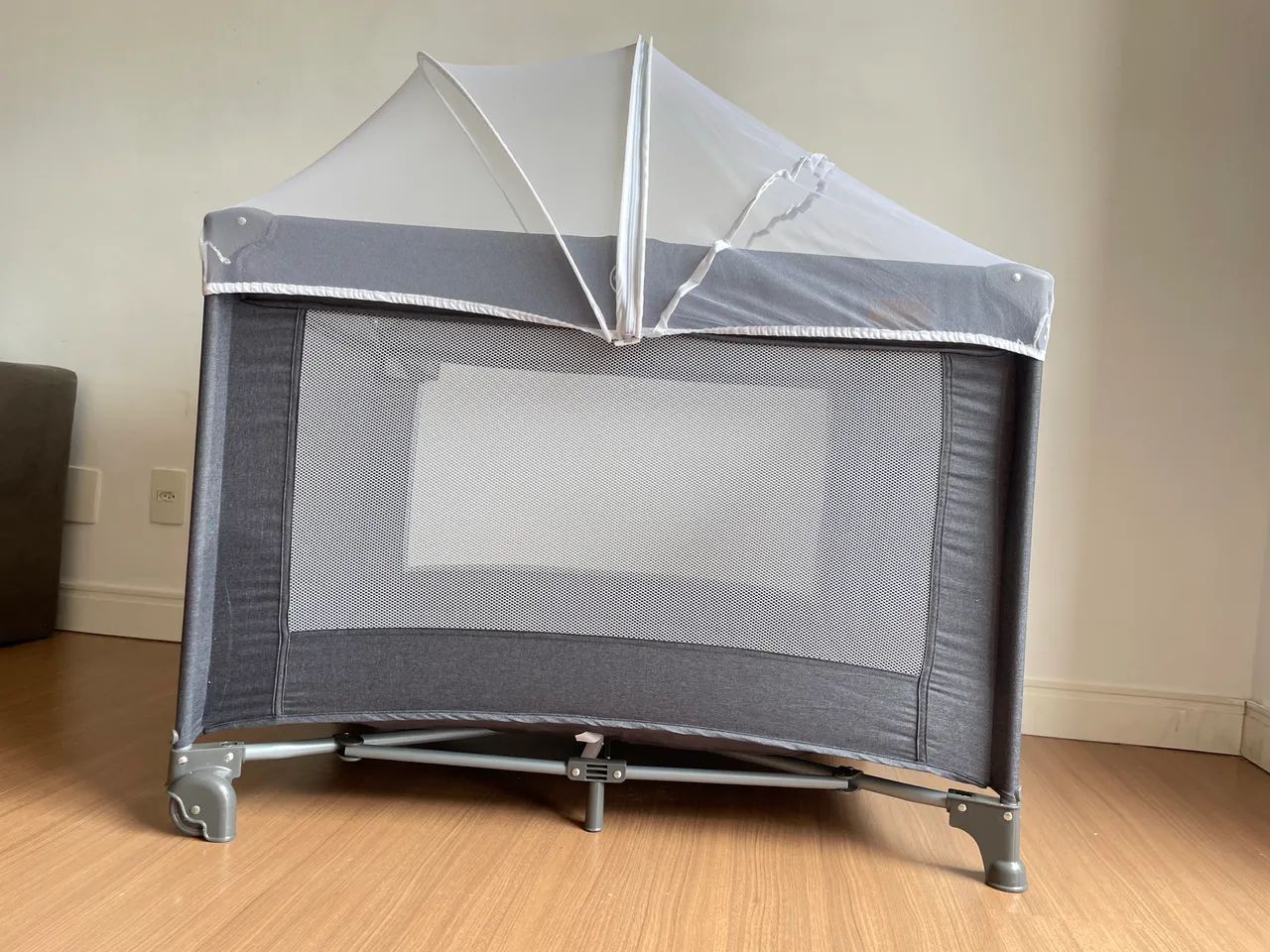  Berço Portátil Infantil Cercado 0-15kg MaxyBaby