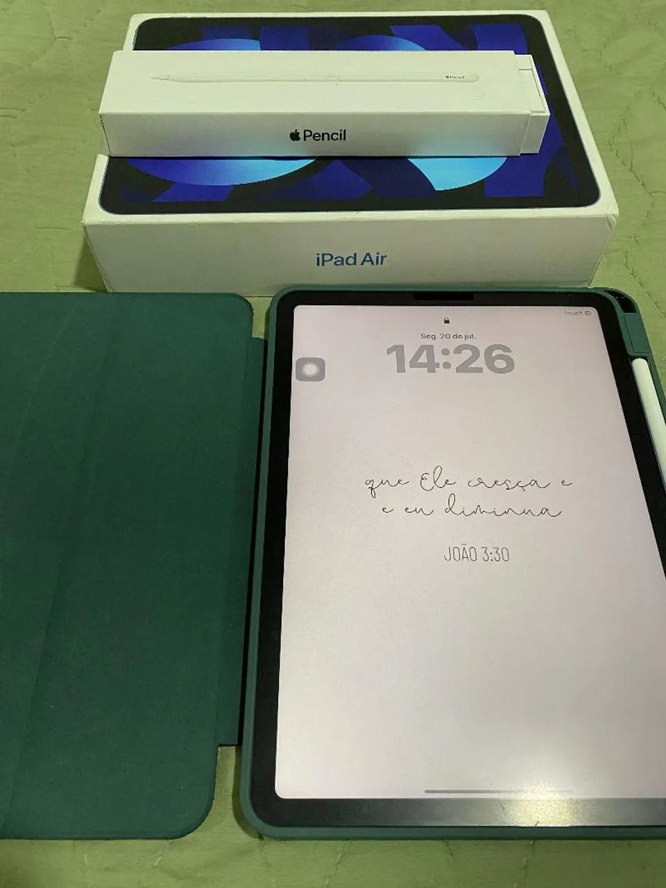 Ipad Air 5 64GB com APPLE PENCIL 2 GERAÇÃO  - Foto 3