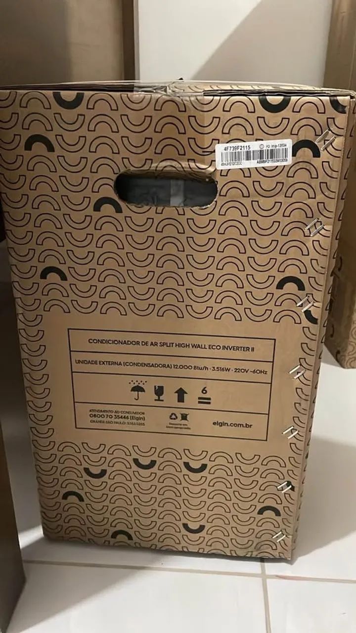  Ar condicionado Split Elgin Eco Inverter II 12000 BTUS - Foto 5