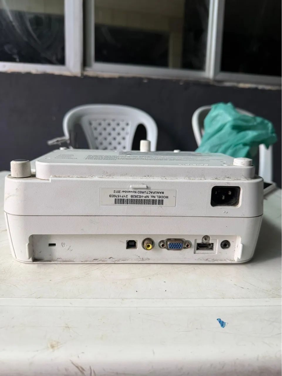 Esse projetor é um NEC VE282 (Modelo exato: NP-VE282) - Foto 3