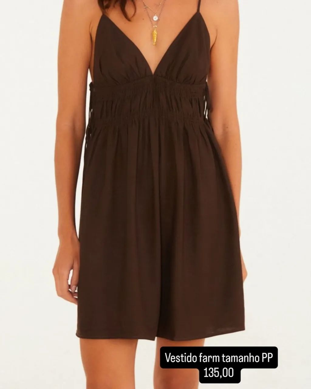Vestido farm PP coleção atual