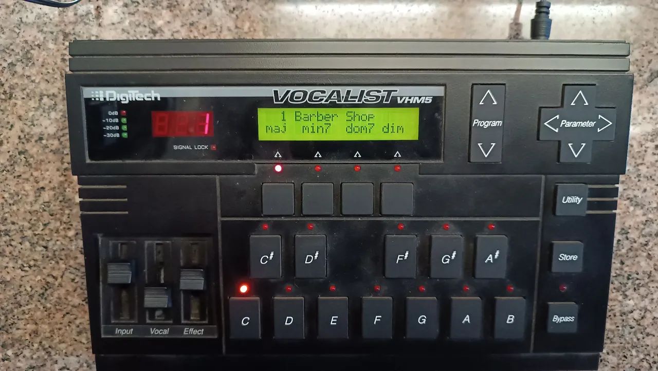 Procesador de voz Digitech Vocalist VMH5