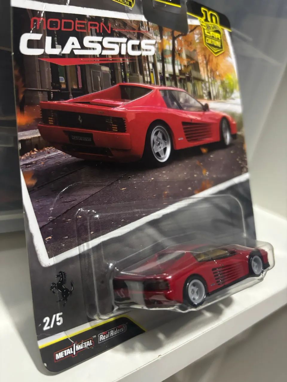【未開封】Hot Wheels Ferrari Testarossa #1302 Hot Wheels Ferrari Testarossa 1992 | MercadoLivre