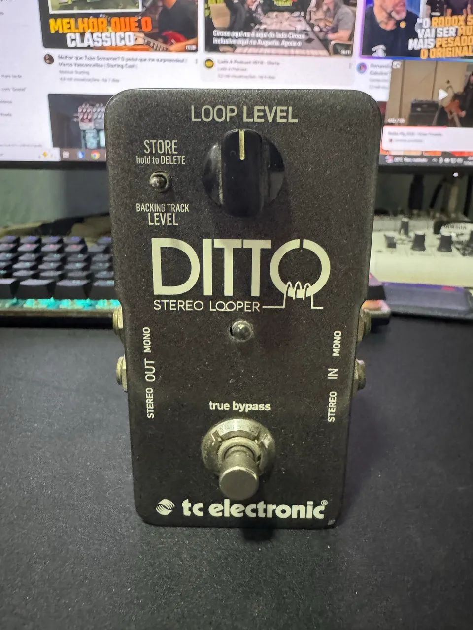 Pedal Ditto Looper TC Eletronic - Instrumentos musicais - Aquiraz