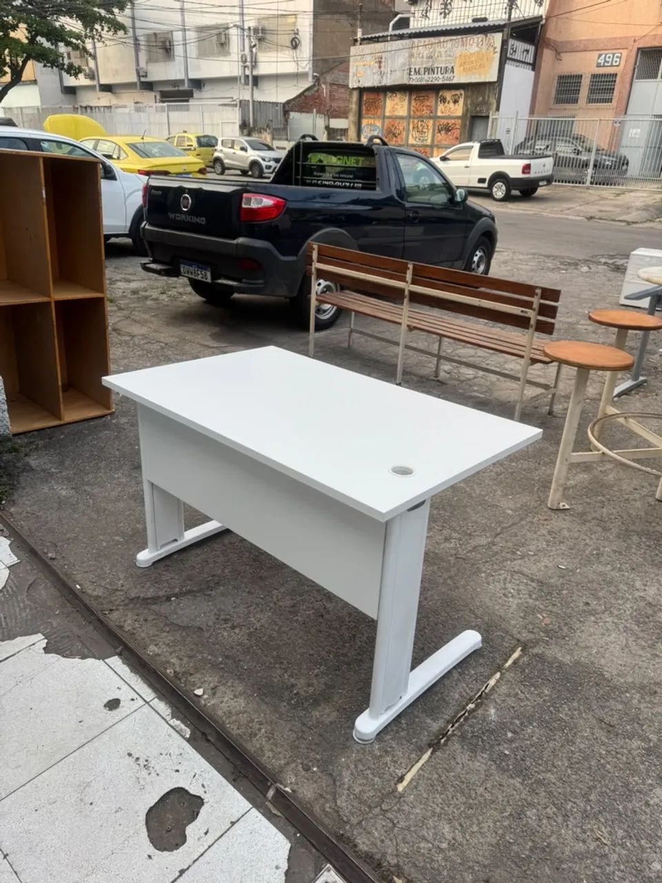 Mesa Branca muito nova  - Foto 4