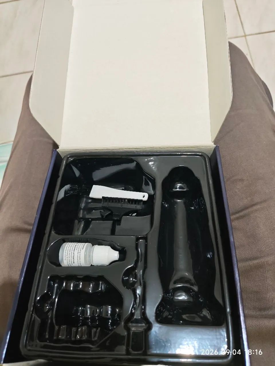 Máquina de cortar cabelo kemei  - Foto 3