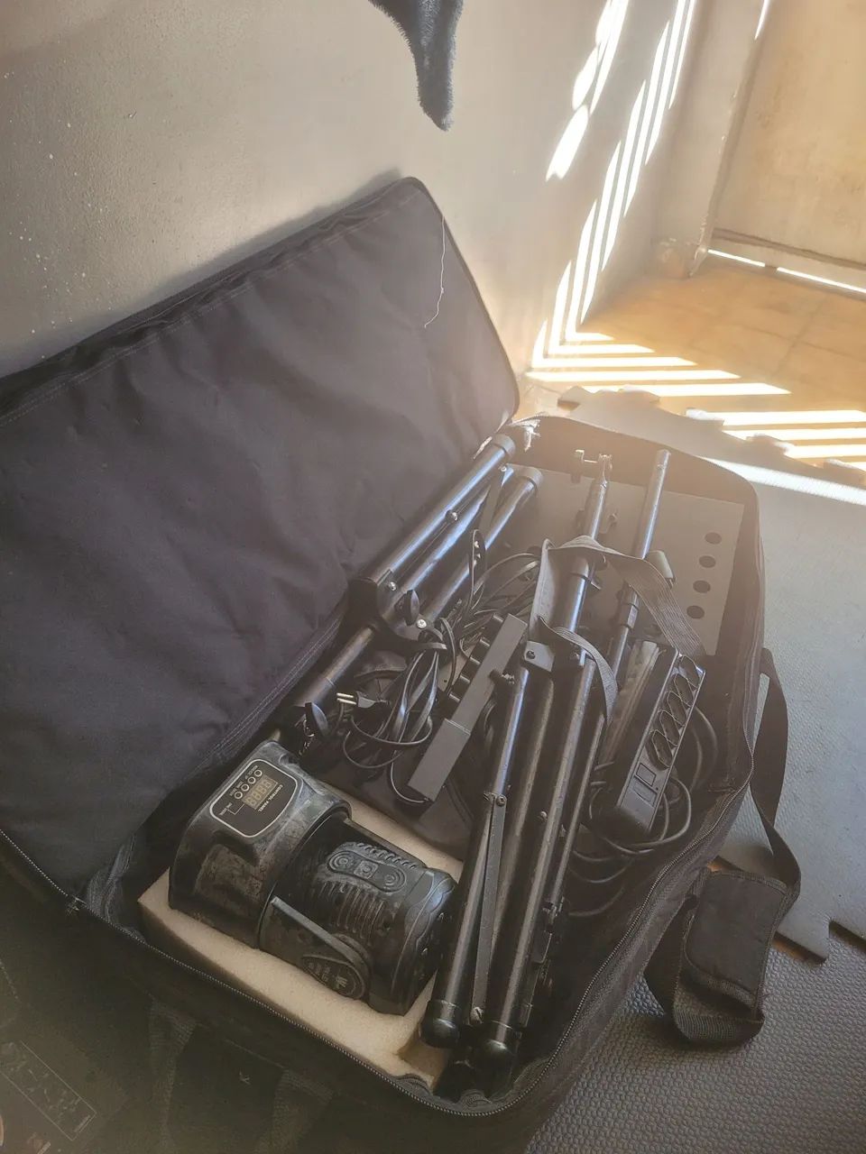 Bolsa Case ( k Bags.) Para bateria ferragem-iluminacao