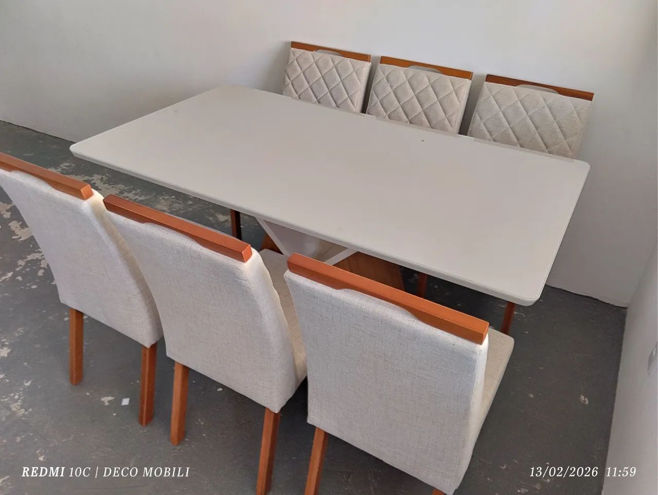 Mesa nova de madeira 