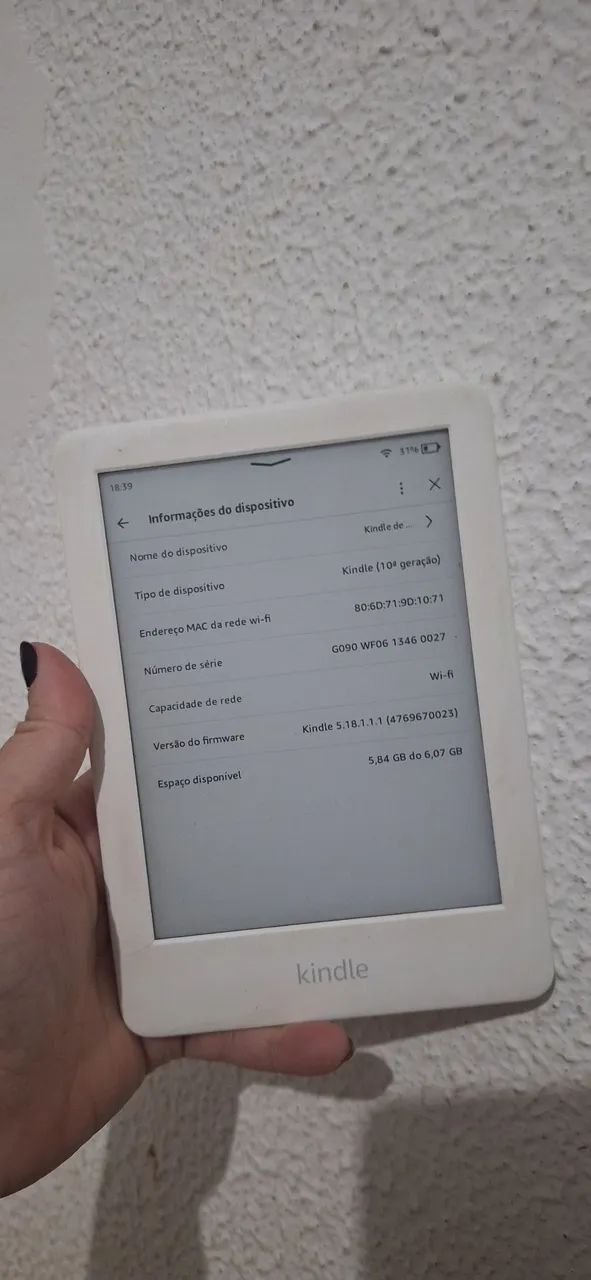 Kindle 10° geração  - Foto 4