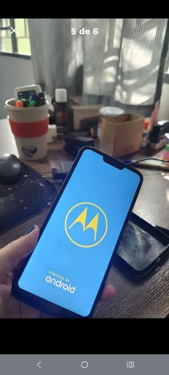 Moto G7 Power lilás  - Foto 2