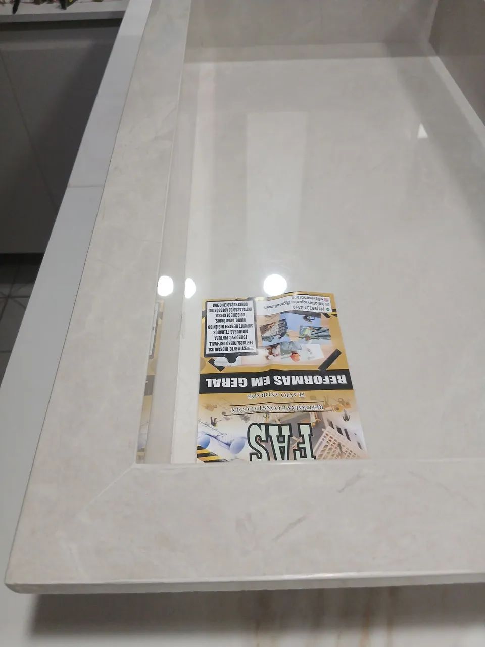 Nicho de porcelanato polido  - Foto 3