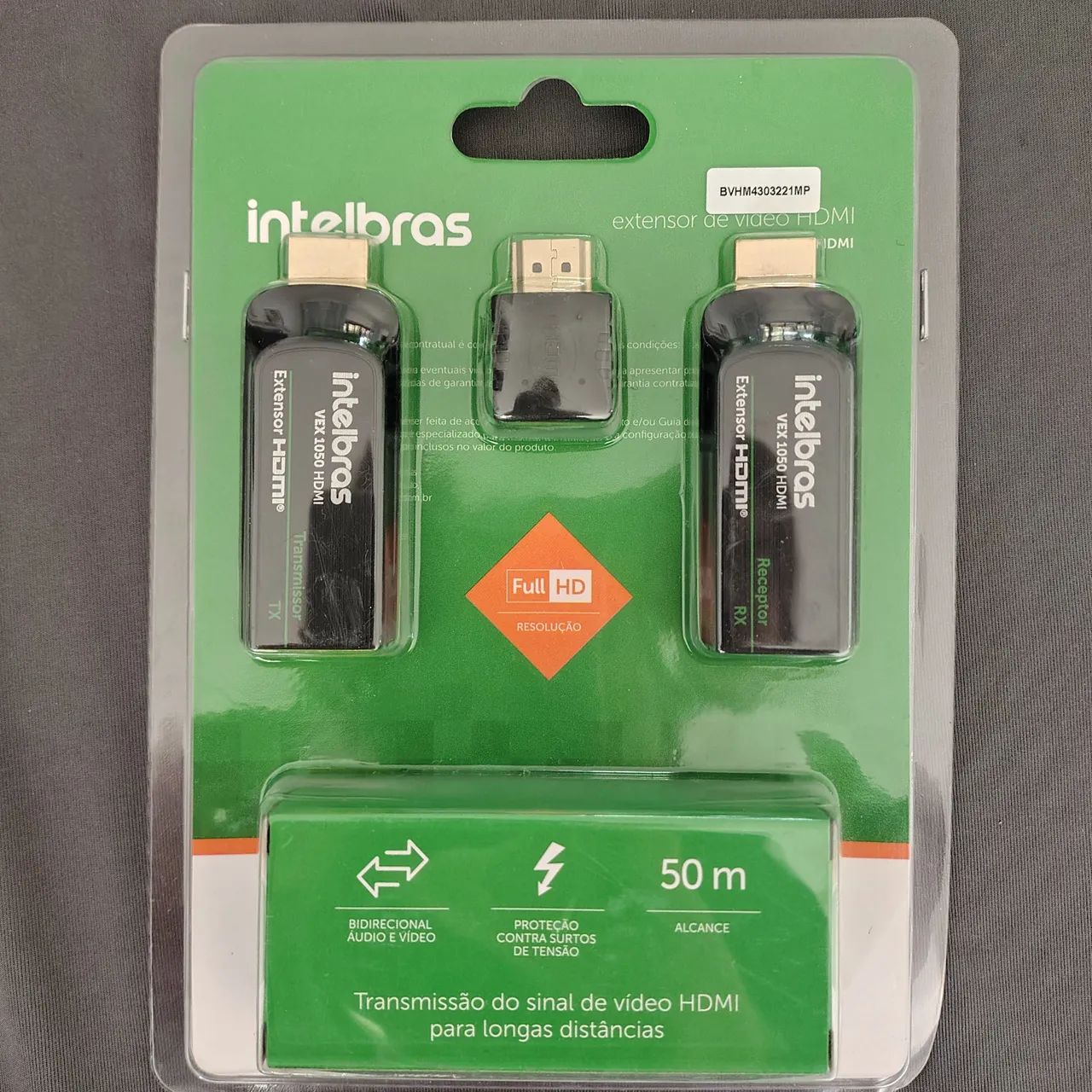 Extensor de vídeo HDMI VEX 1050 Intelbras 