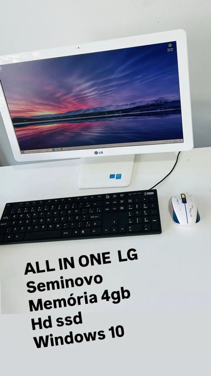 Computador all in one lg 22 polegadas 